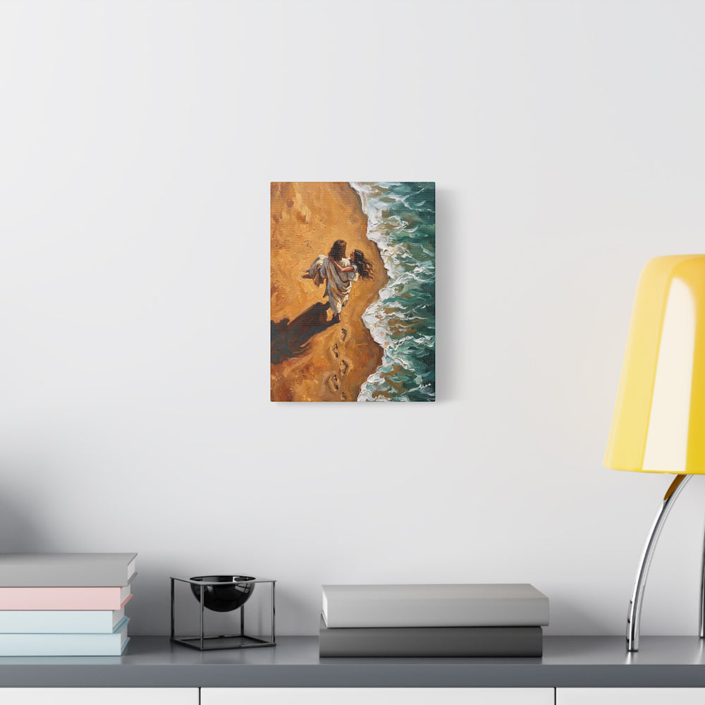 Carried in His Arms – Canvas