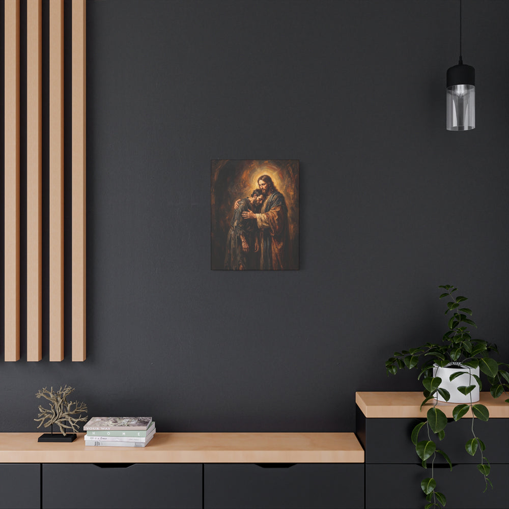 The Embrace of Christ – Canvas