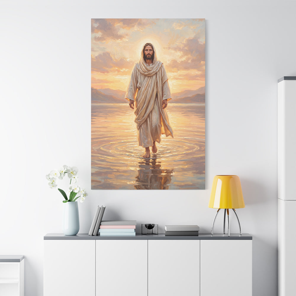 By the Shore at Dawn – Canvas