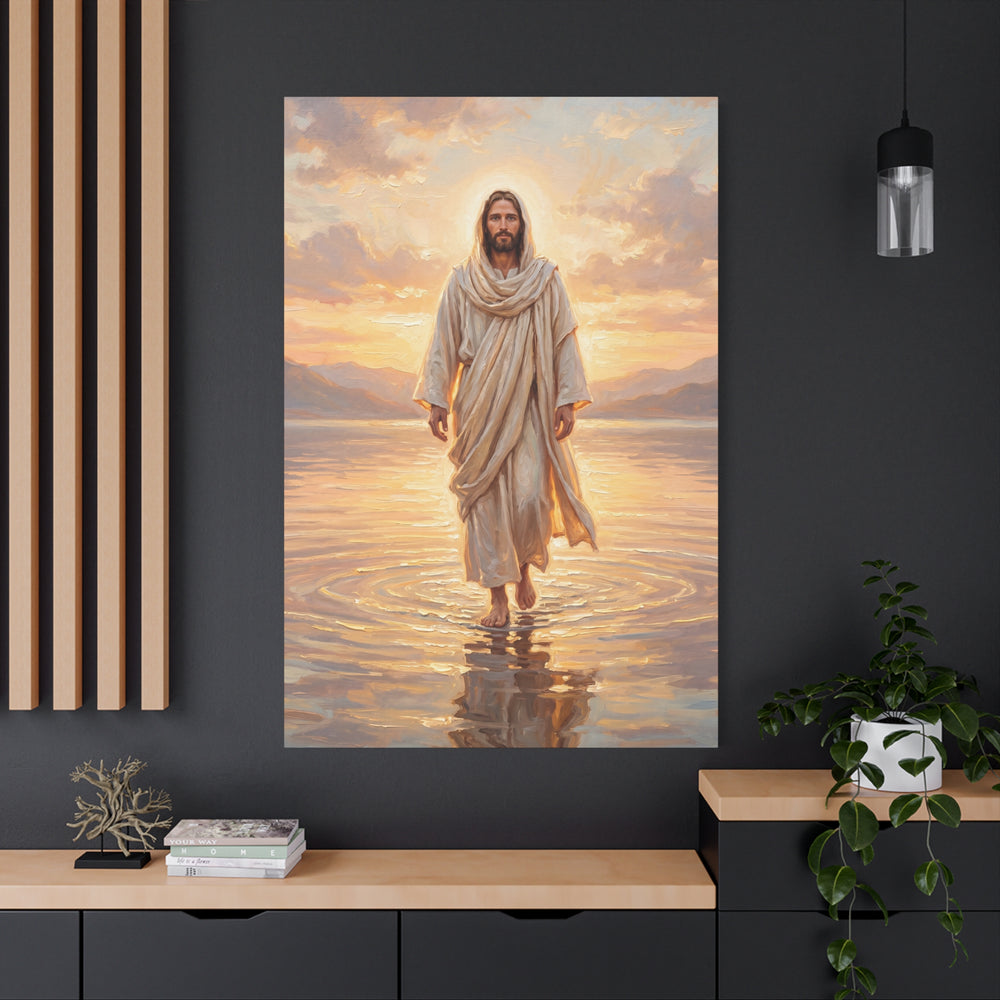 By the Shore at Dawn – Canvas
