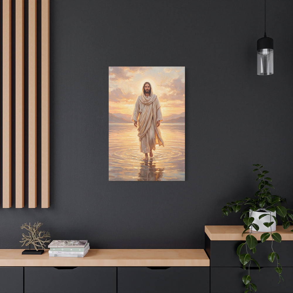 By the Shore at Dawn – Canvas