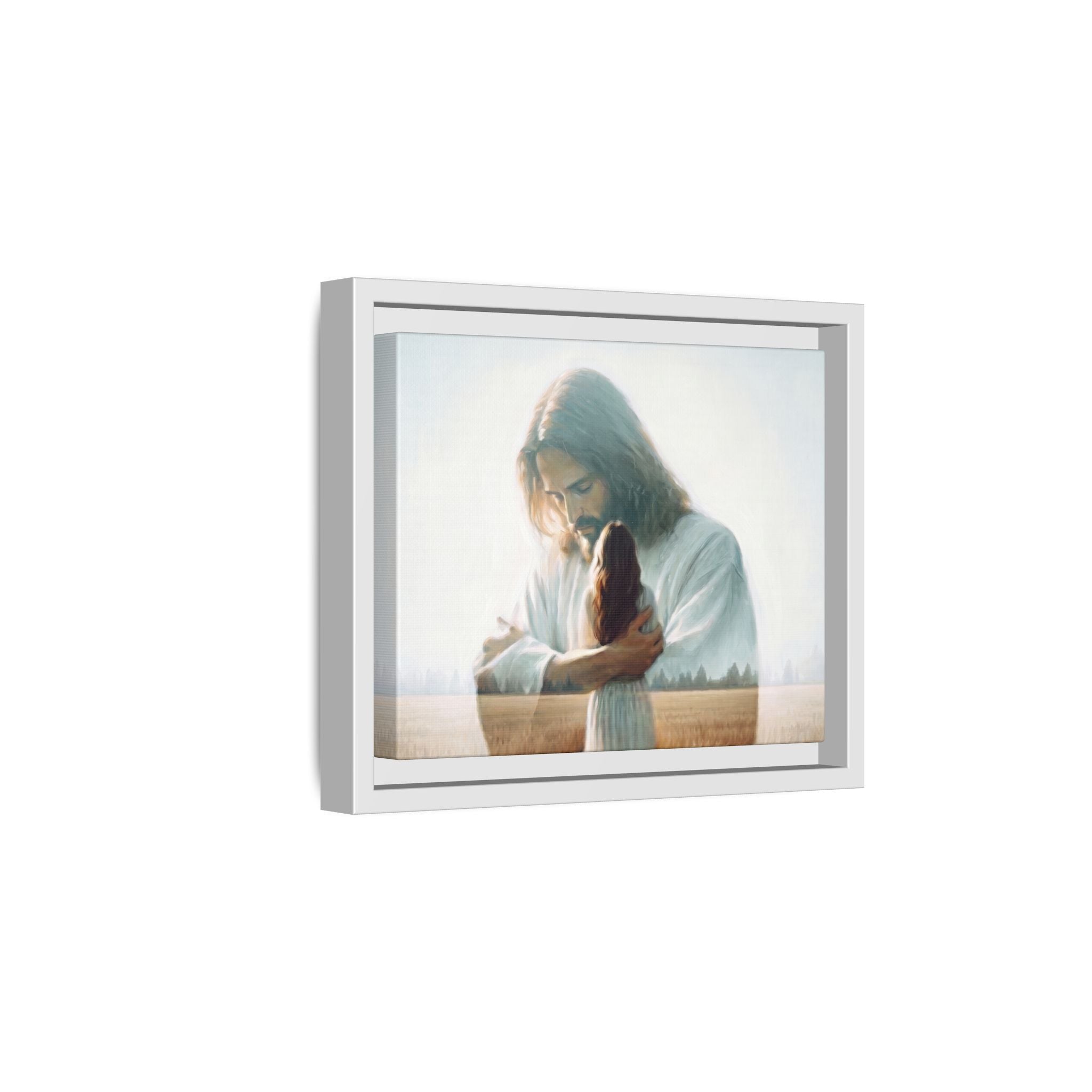 Peace, Be Still – Framed Canvas