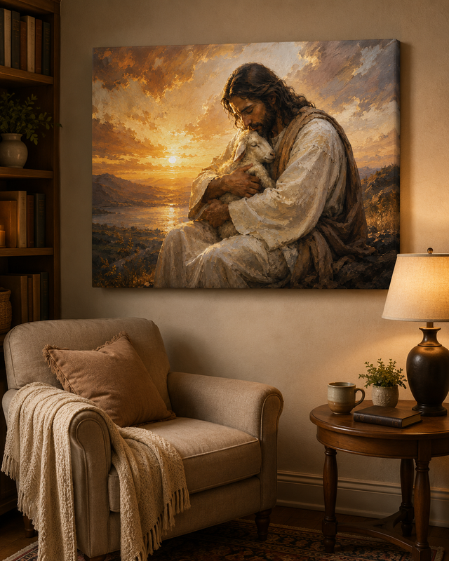 Comfort in His Presence – Canvas
