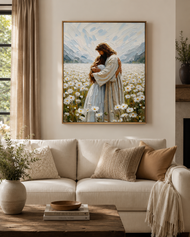 Held by Jesus – Canvas